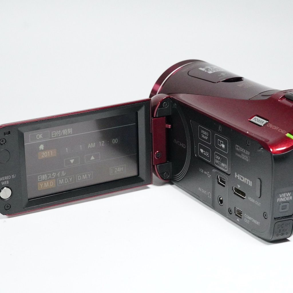 Canon キャノン iVIS HF M41 レッド 動作OK 返金保証 /1683 Canon キャノン iVIS HF M41 レッド 動作OK 返金保証 /1683