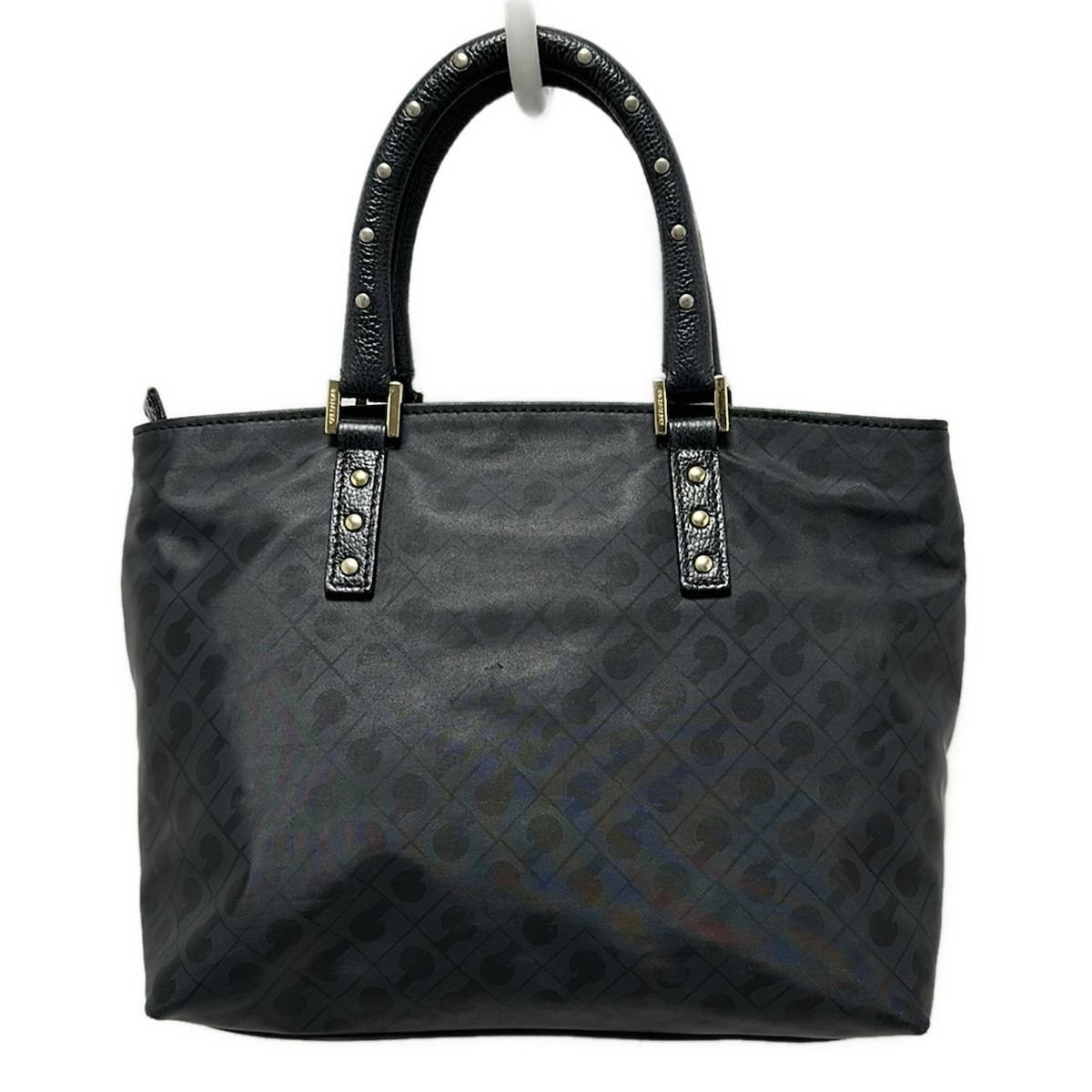 ゲラルディーニ GHERARDINI ハンドバッグ - レザー 黒 バッグ 低価