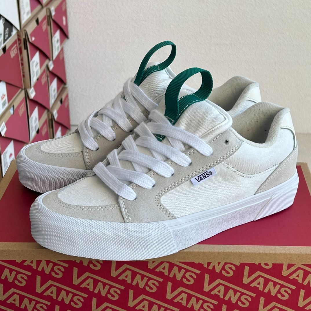 今日 Vans Chukka Push Skate ベージュホワイト プッシュシリーズ ローカット ビンテージ ウレタン カジュアル スケートシューズ 米白緑 VN0004QXVCL 在庫 の な価格です -MM輸入2