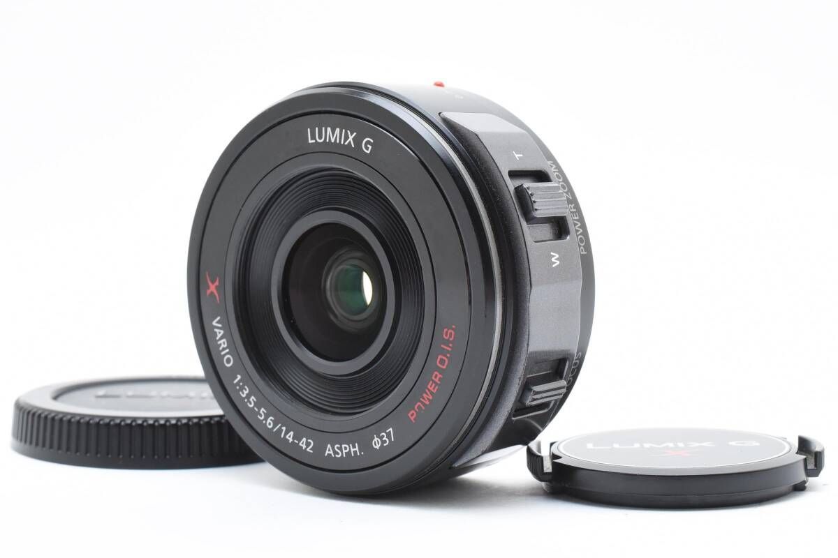 Panasonic パナソニック LUMIX G X VARIO PZ 14-42mm F3.5-5.6 ASPH. POWER O.I.S. ブラック 2372W087 0011