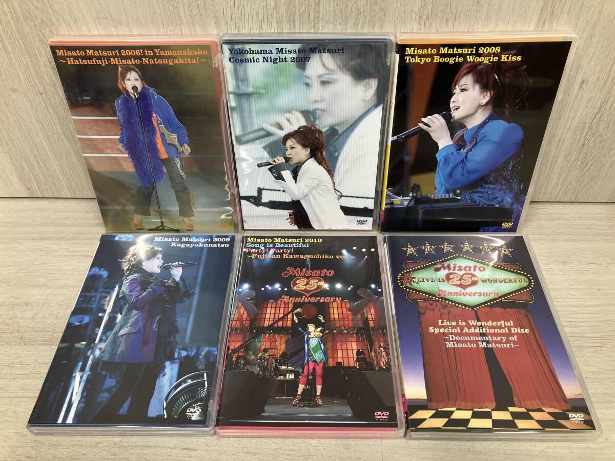 帯あり DVD 渡辺美里 Live is Wonderful -Misato Matsuri Box