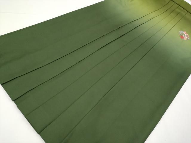 平和屋着物 上 女性 行灯袴 総刺繍 鳳凰草花文 暈し染め 金銀糸 洗える着物 CYAA3459s5