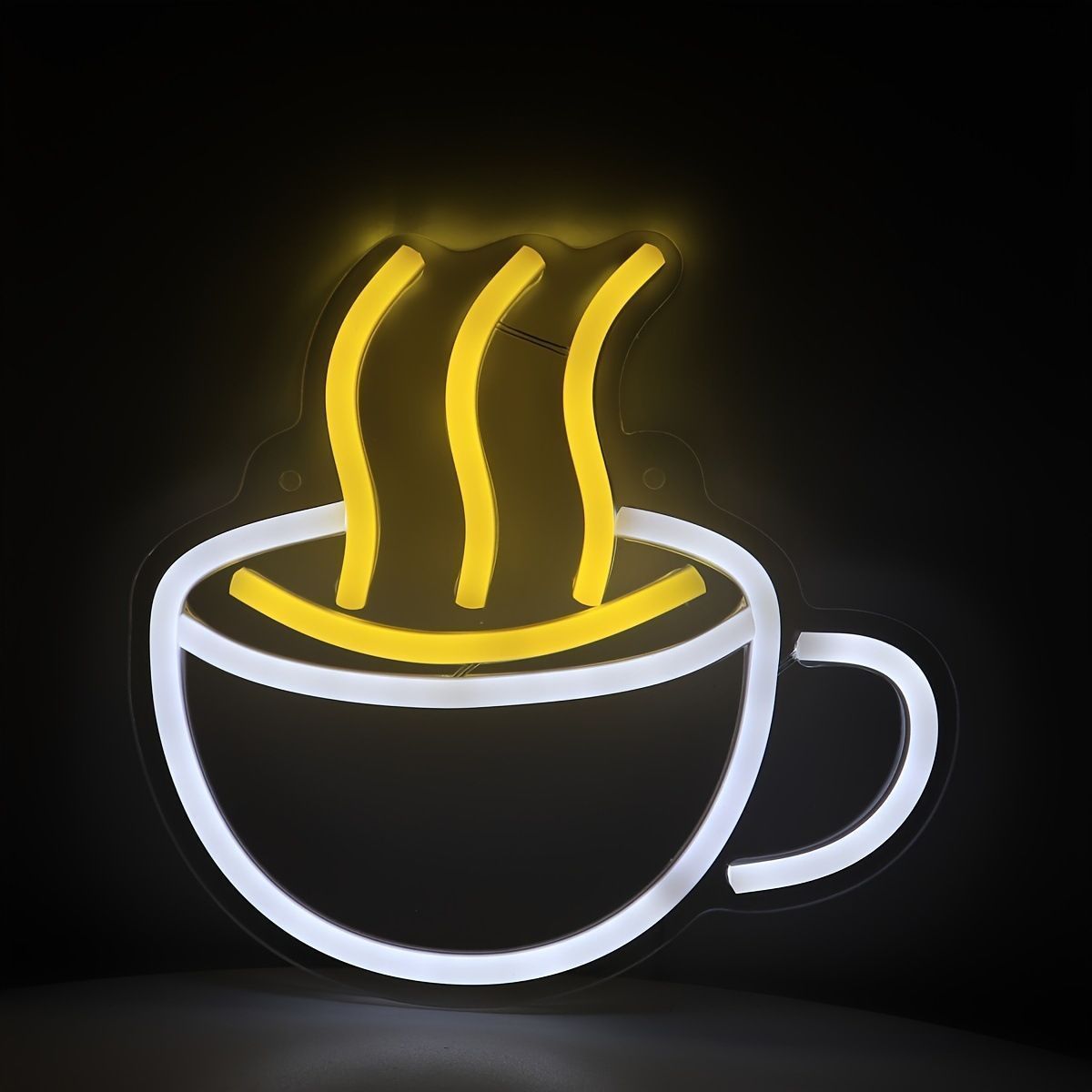 ネオンサイン 壁掛け ネオンイト coffee 喫茶店 発光サイン ネオン管 壁装飾 おしゃれ LED ネオン看板 部屋 インテリア バー カフェ 車 屋内 販売店 趣味 照明 クリスマス飾り D973