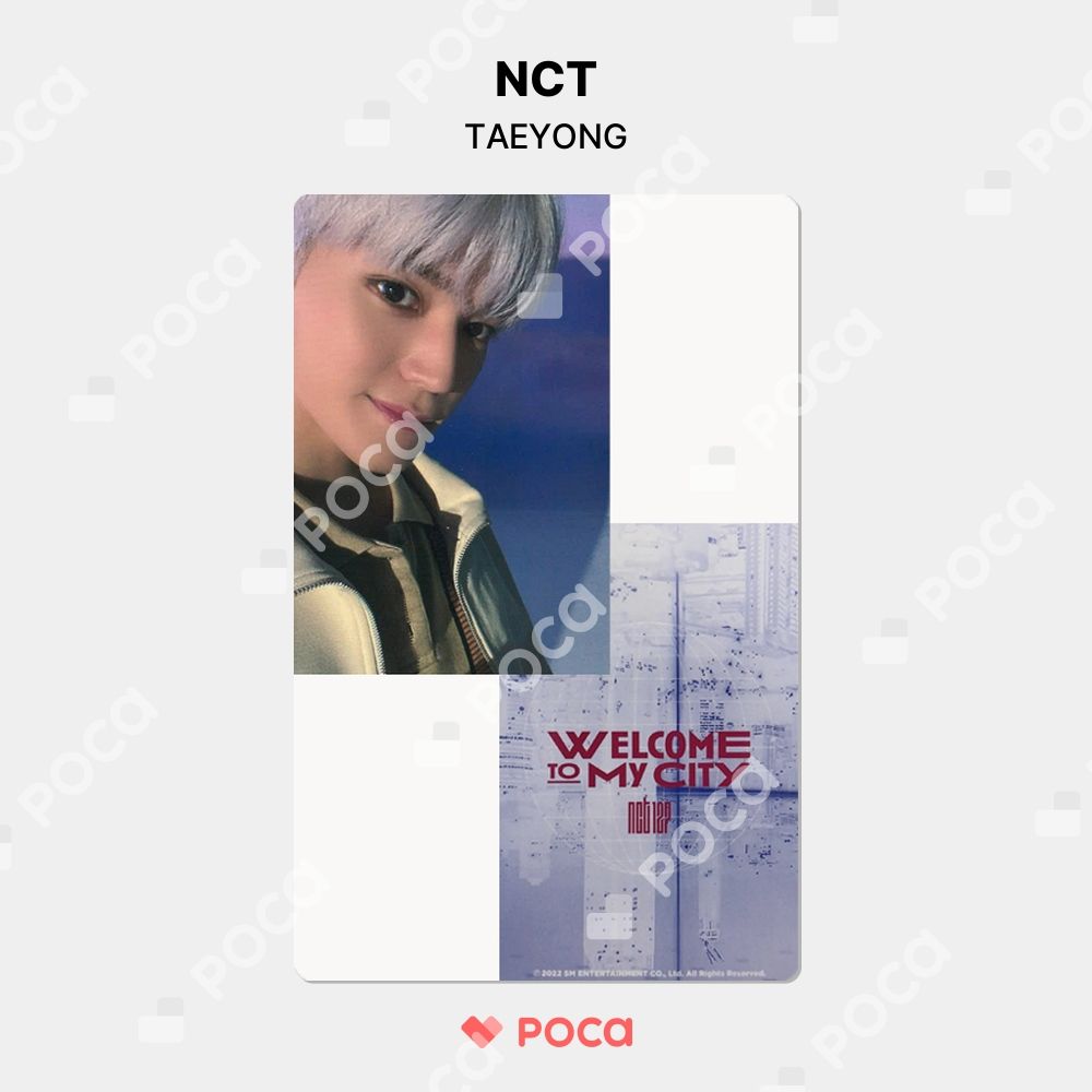 NCT テヨン トレカ NCT 127: WELCOME TO MY CITY SCRATCH PHOTO