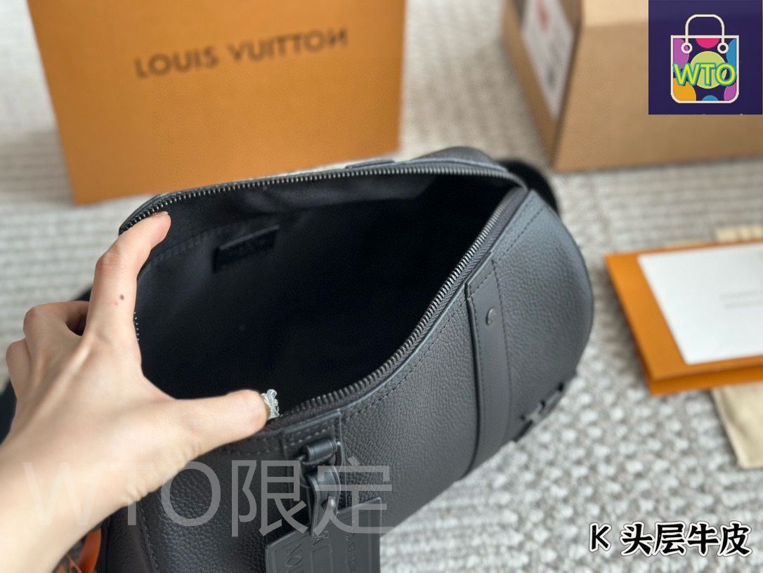 国内発送【LOUIS VUITTON】Virgil Ablohシティ・キープオール 今日特価】Louis Vuitton Men's CityKeepall Pillow Bag メンズ
