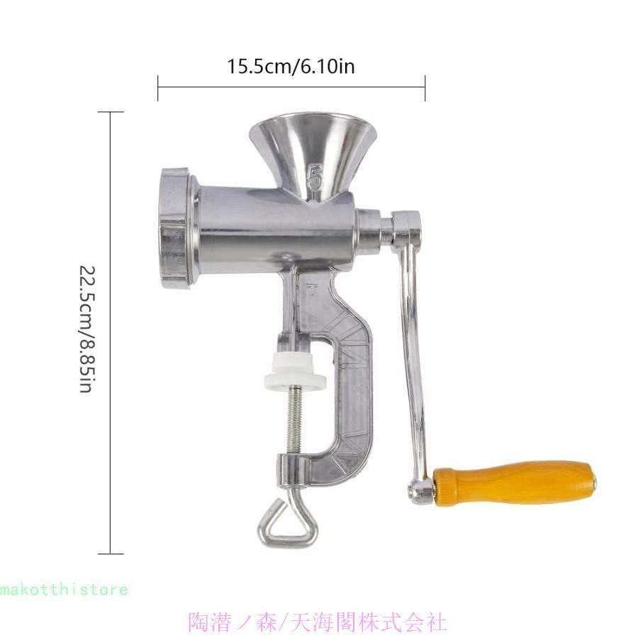 ミンサー ソーセージ作り 手動挽肉機 多機能 家庭用 ひき肉器 刀 ミンサー ソーセージ作り 手動挽肉機 多機能 家庭用 ひき肉器 刀