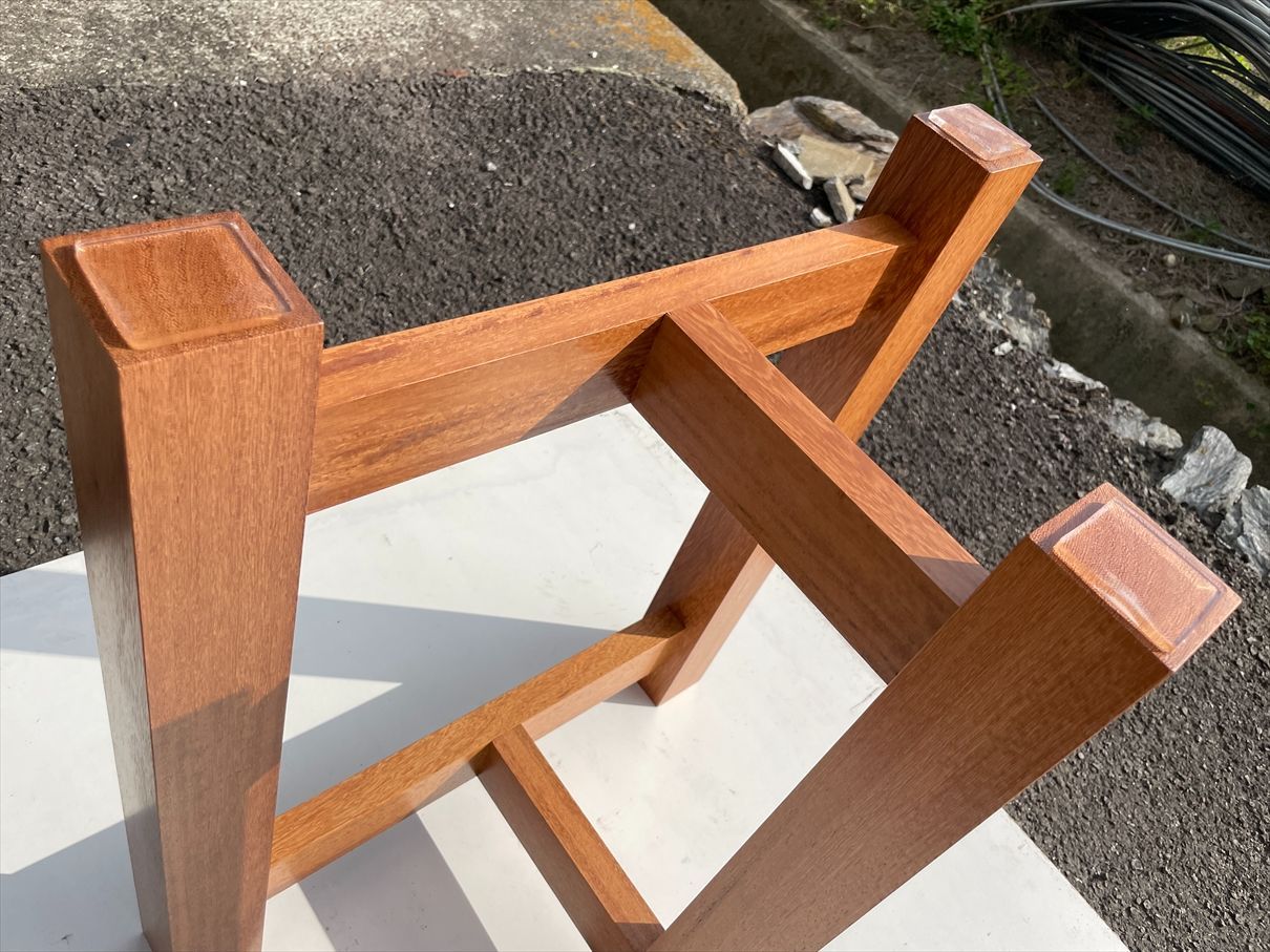 花林テーブル脚 1セット ダイニングテーブル 一枚板 DIY 花林テーブル脚 1セット ダイニングテーブル 一枚板 DIY