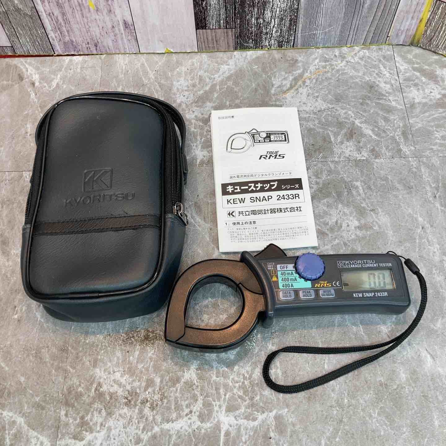 共立電気計器 KYORITSU 漏れ電流 負荷電流測定用 クランプメーター 2433R 通電 済み 八潮店