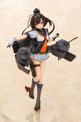 新品 未開封 艦隊これくしょん 艦これ 秋月 1/7 スケール PVC製 塗装