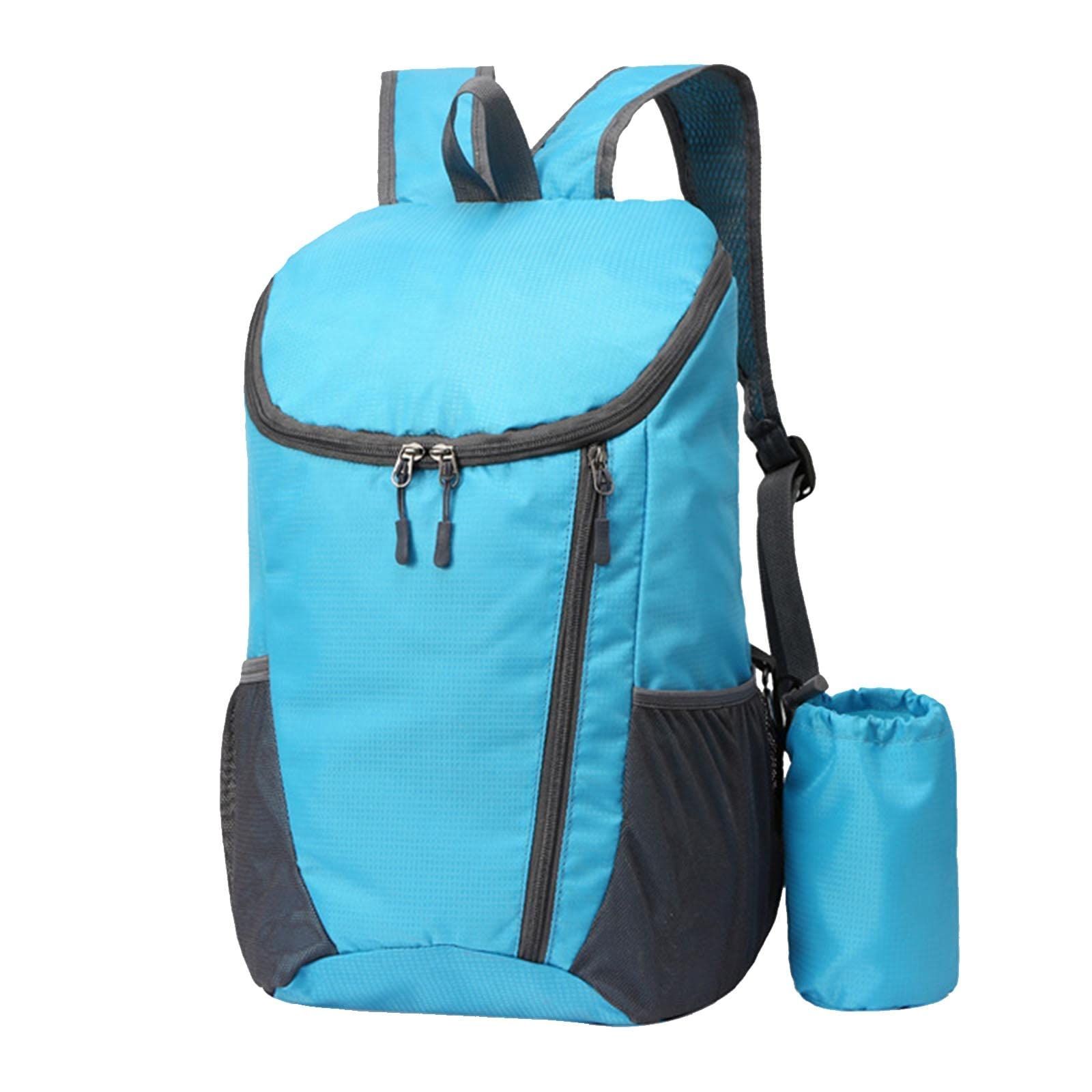 【数量限定】20L 防水 バックパック 通気 超軽量 メンズ 折りたたみリュック 通勤通学 大容量 ジム 自転車 登山用 リュック スポーツ ランニング [Croogo] 旅行リュック デイパック