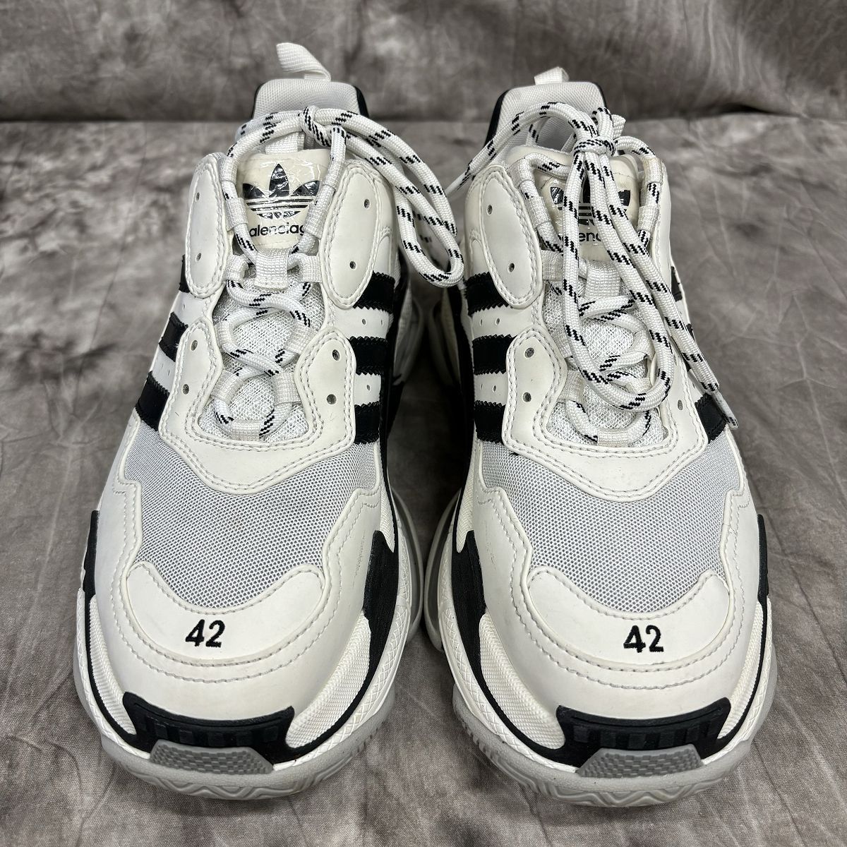 BALENCIAGA×adidas/バレンシアガ×アディダス TRIPLE S/トリプルS スニーカー 710021/27.5 - メルカリ