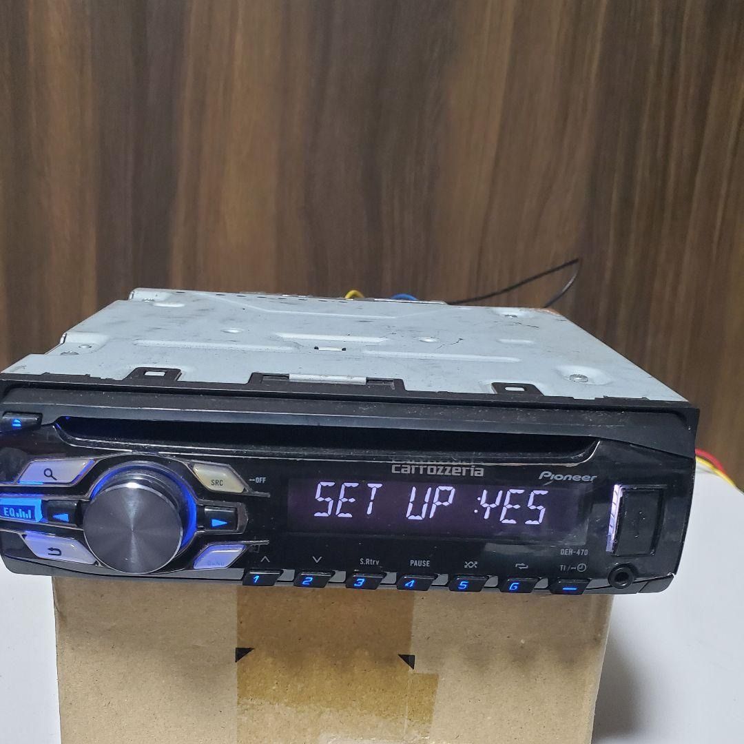カロッツェリア carrozzeria DEH-470 CD / USB / AUX / 取説付き 価格