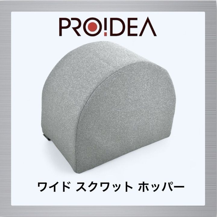 【極美品】 PROIDEA プロイデア ワイドスクワットホッパー グレー 0070-4139-01 DM0527 0617ML003 0120240603101619