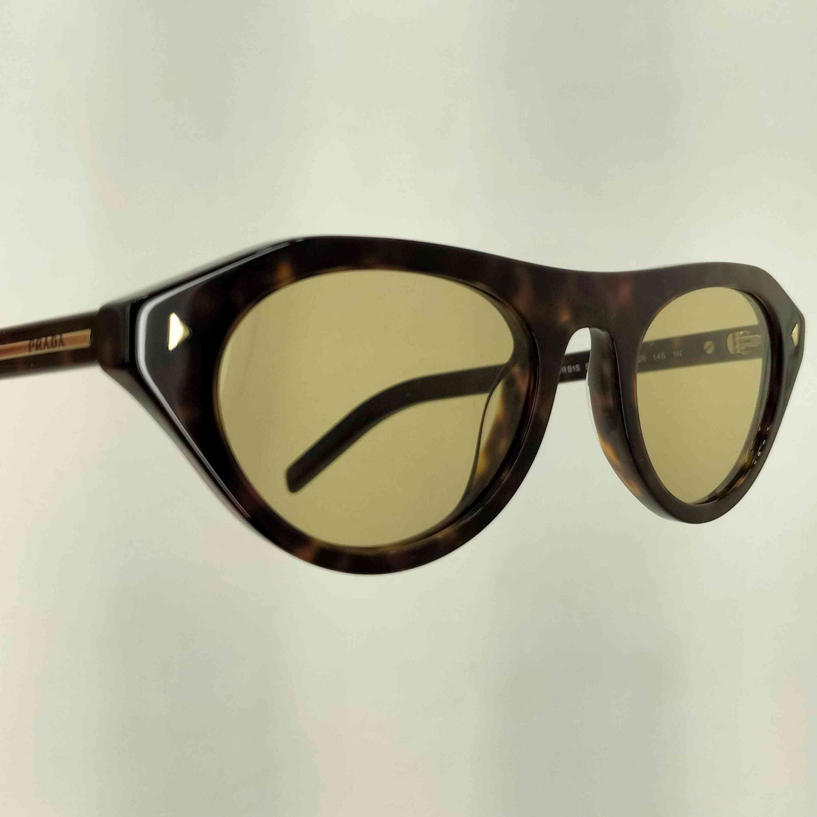  プラダ PRADA Chamomile Yellow レンズ べっ甲柄 サングラス メンズ 51 21 17 N-70 R 145 サングラス 小物