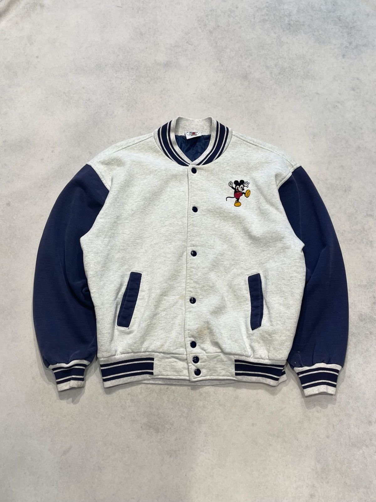 DISNEY MICKEY STADIUM JACKET 】90's ディズニー ミッキー