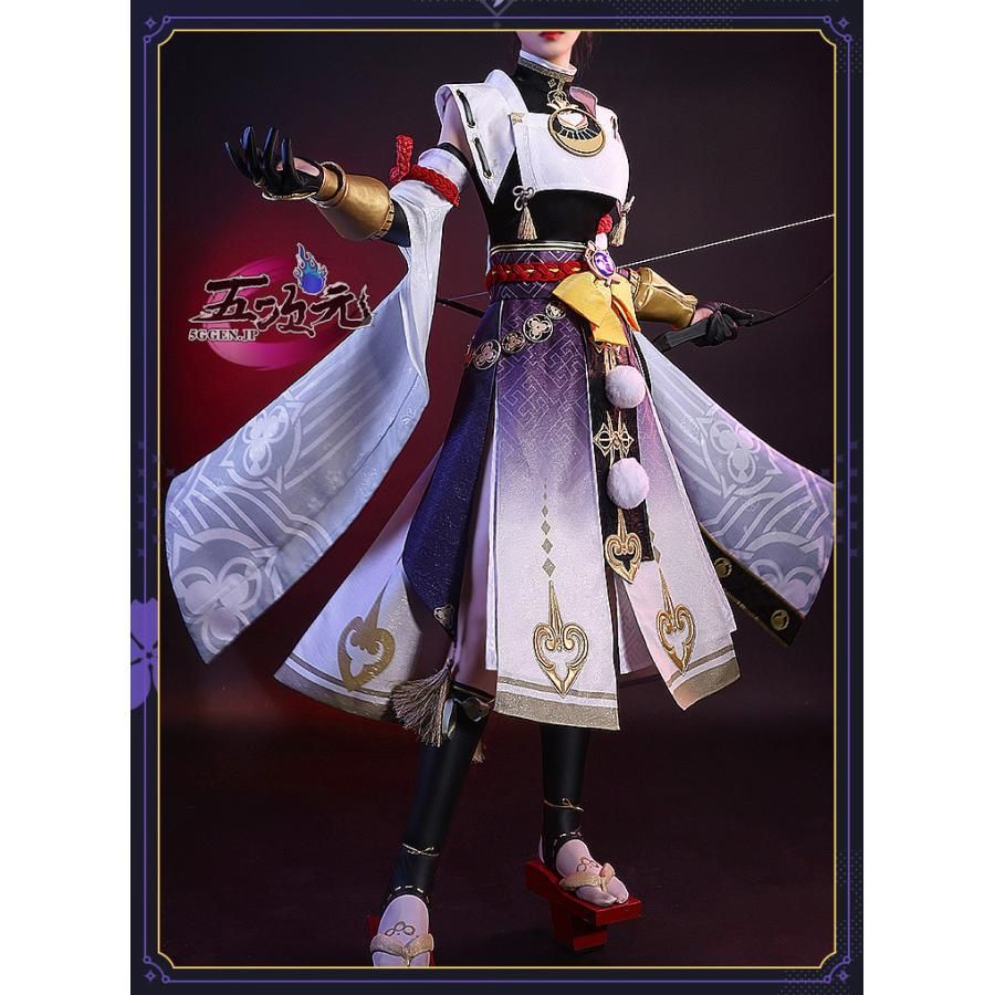 新発売 三分妄想 原神 コスプレ 九条裟羅 くじょうさら 衣装