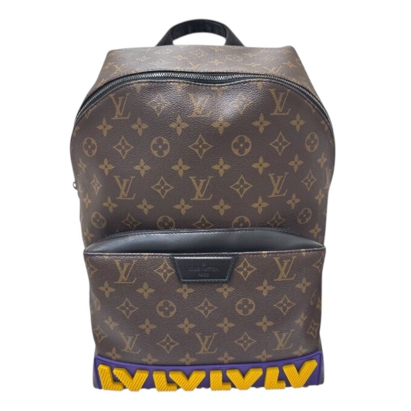 お*ん様 Louis Vuitton モノグラム リュック ルイ・ヴィトン LOUIS VUITTON モノグラム PVC レザー メンズ