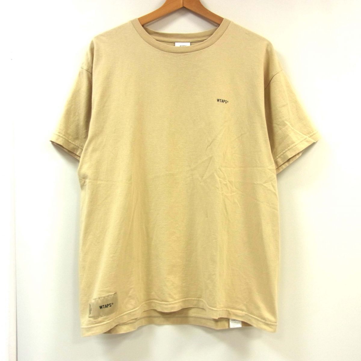 美品 24SS◇WTAPS ダブルタップス 半袖 Tシャツ ロゴプリント