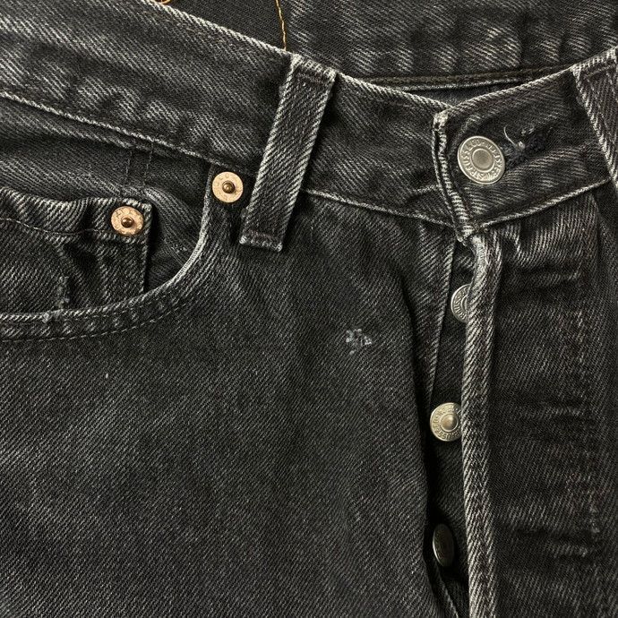 90年代 USA製 Levi's リーバイス 501 0660 ブラックデニムパンツ