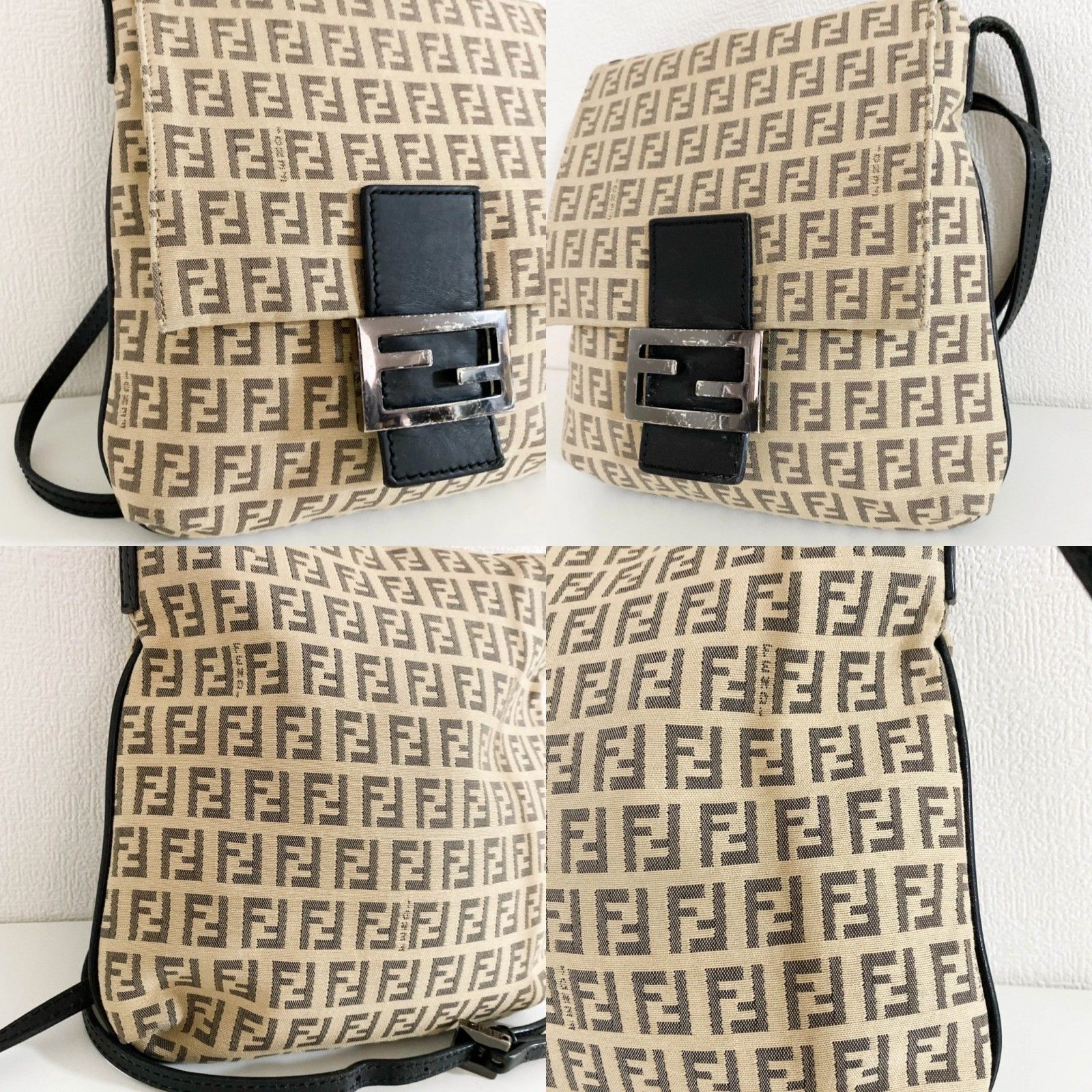 【FENDI / フェンディ】ズッキーノ ミニクロスボディバッグ