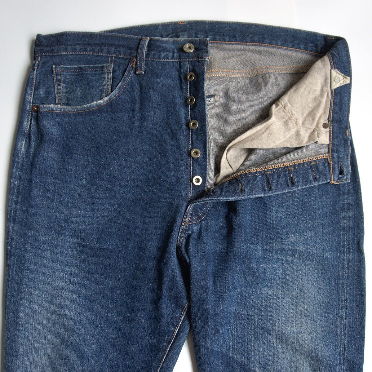 難 リーバイス Levi's 44501 大戦モデル BIGEデニムパンツ 34 LEVI'S リーバイス S501XX 44501 大戦モデル復刻 デニムパンツ