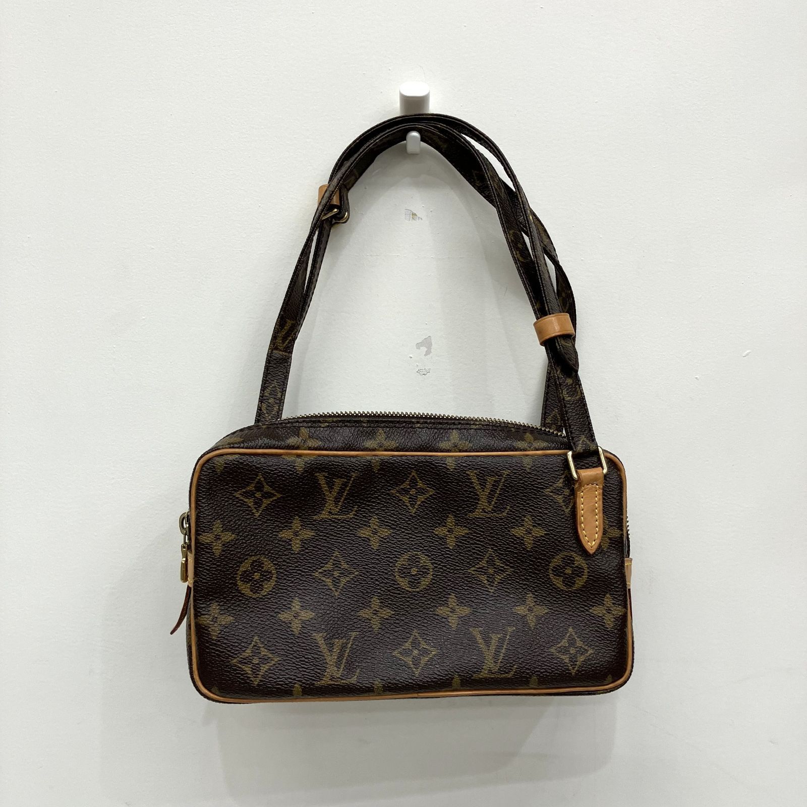 LOUIS VUITTON ルイヴィトン マルリーバンドリエール モノグラム M51828 ショルダーバッグ ポシェット