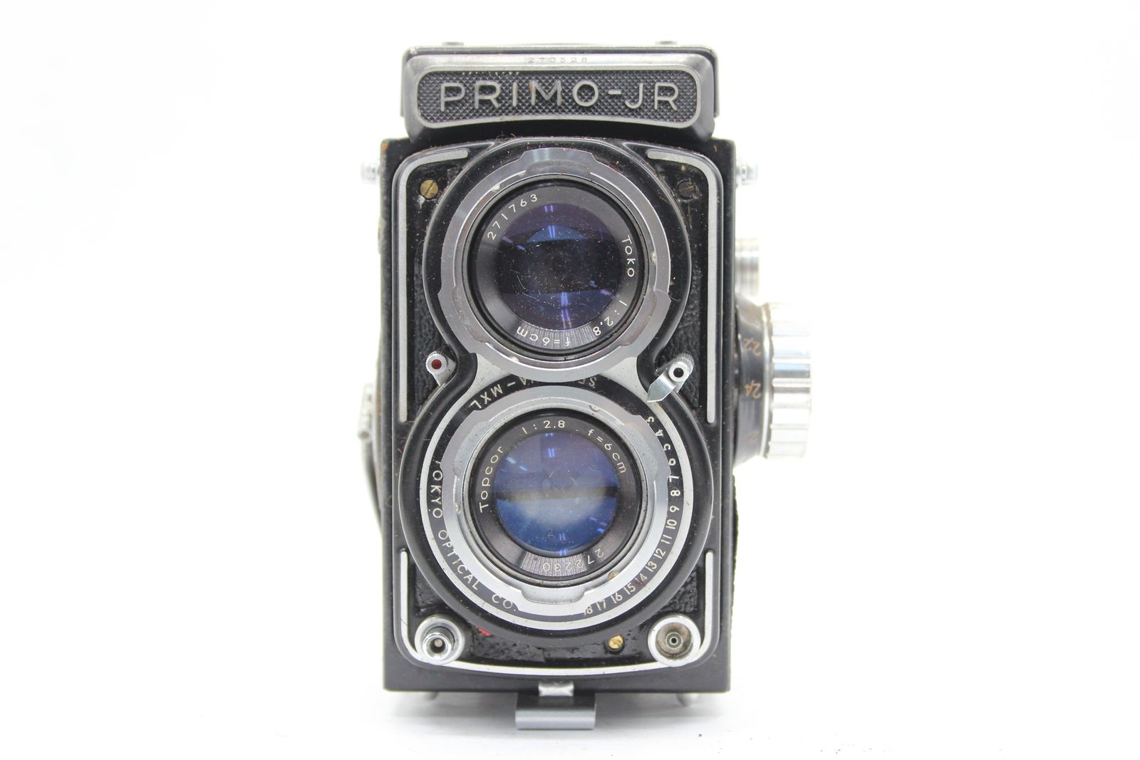 訳あり品】 PRIMO-JR Topcor 6cm F2.8 二眼カメラ s5320 - メルカリ