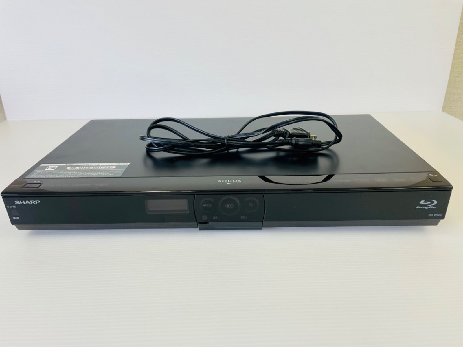DVDレコーダー SHARP AQUOS ブルーレイ BD-W520 - 映像プレーヤー 