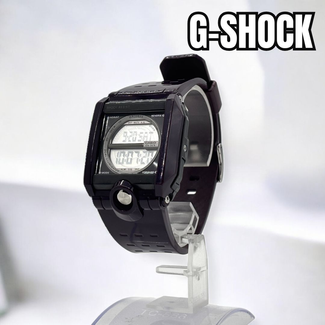 タフに決める CASIO カシオ G-SHOCK ジーショック G-8100 デジタル 腕時計 y2k 00s ブラック パープル