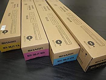 SHARP MX-36JT純正品【11点】未使用品 Amazon.co.jp: シャープ MX-36JT 4色セット 国内純正トナー MX-36JT_BA