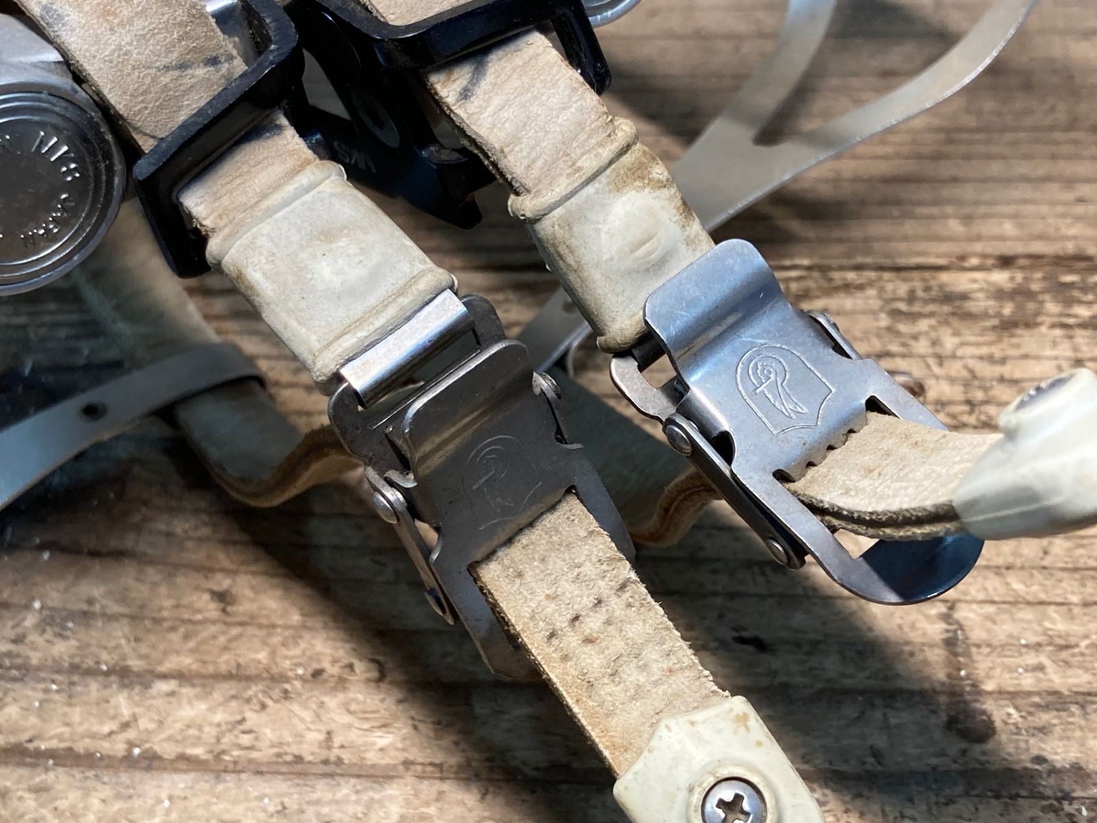 IN674 三ヶ島 MKS CUSTOM NUEVO NJS ペダル アルミトークリップ