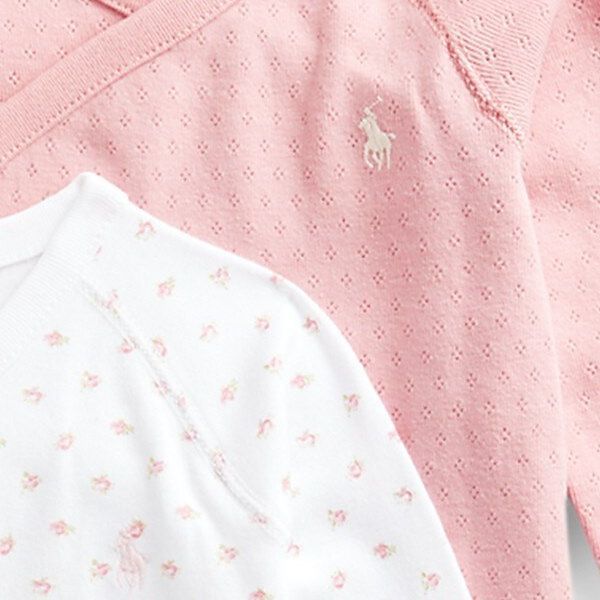  ラルフローレン ガールズ ボディスーツ セット ロンパース カバーオール ベビー服(~95cm)