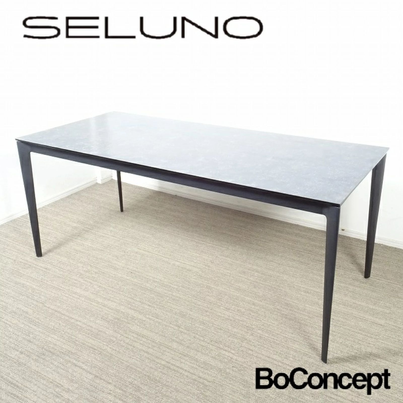 ◾︎SELUNO◾︎ 【展示美品】BoConcept(ボーコンセプト) TORINO / トリノ ダイニングテーブル / セラミックガラス天板 20万 c666