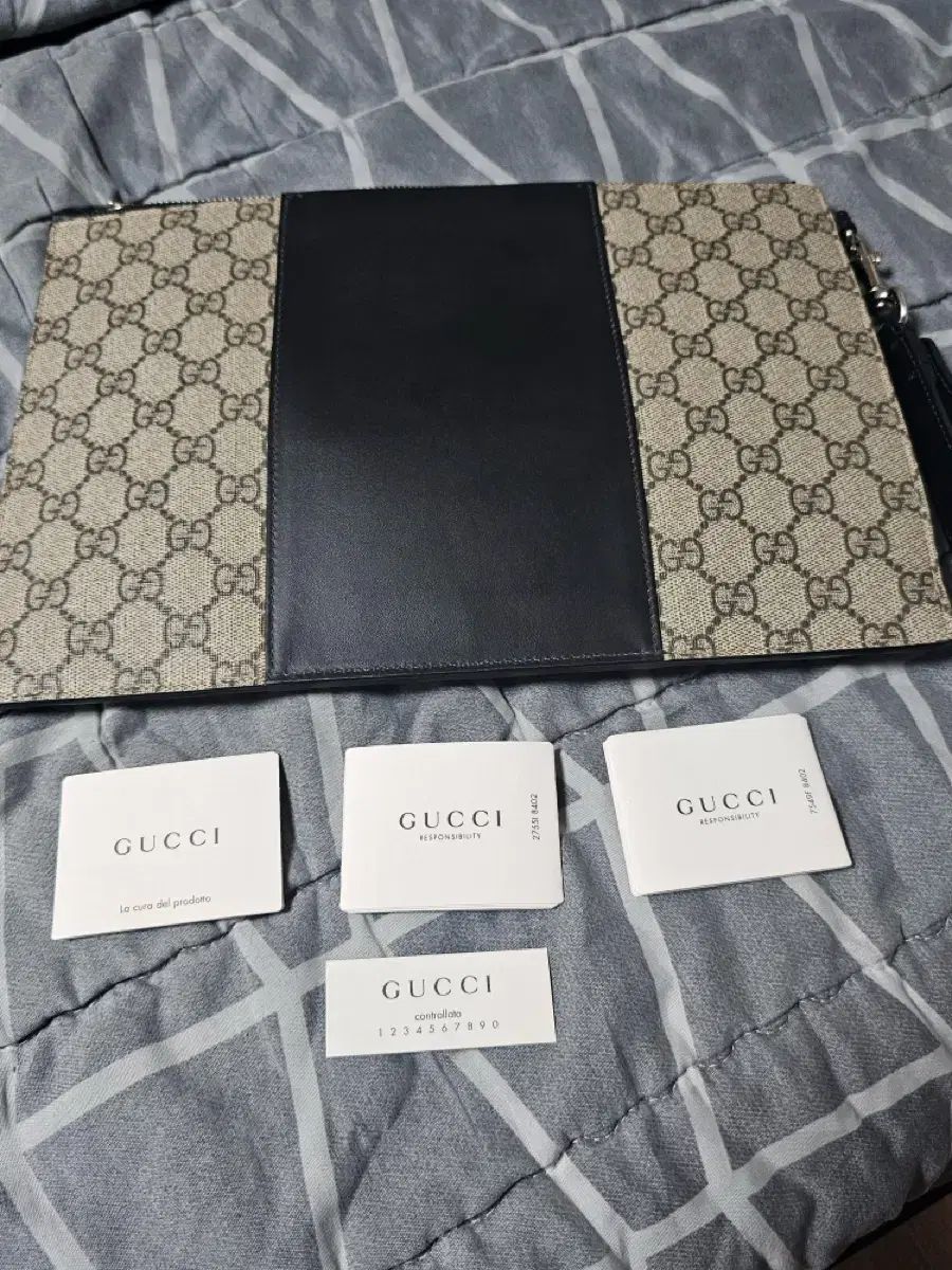 GUCCI グッチ メンズ エデン ポーチ GG Supreme pouch