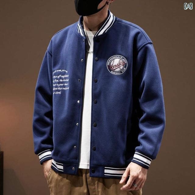 M 秋冬 コーデ メンズ 服 シンプル ファッション オシャレ 大人 かっこいい 大きいサイズ ストリート 紳士服 アメリカン パイロット ジャケット ゆったり カップル