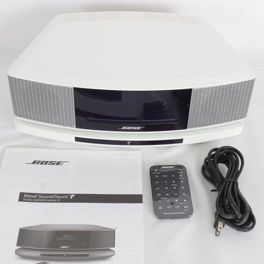 BOSE wave music system Ⅳ アークティックホワイト 動作品 【公式通販】