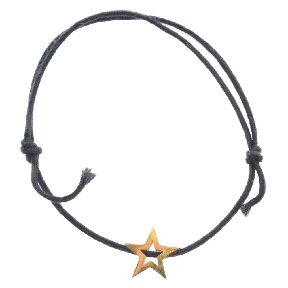 EYEFUNNY (アイファニー) K18YG cotton cord basic star bracelet 