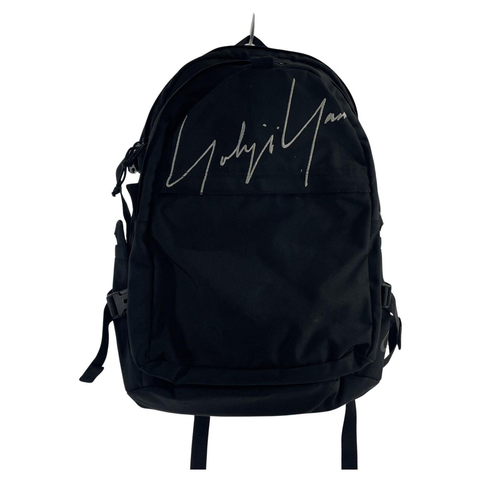 YOHJI YAMAMOTO × NEW ERA ブラック バックパック Yohji Yamamoto Black New Era Edition Backpack Yohji Yamamoto