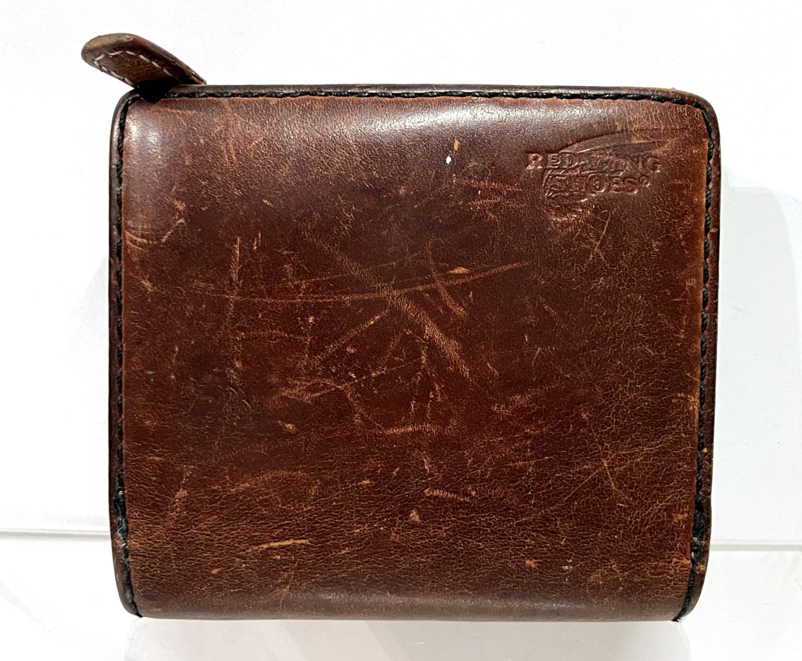 RED WING 【希少】二つ折り　レザー　ウォレット　ブラウン 中古・古着通販】RED WING (レッドウィング) 2つ折り財布
