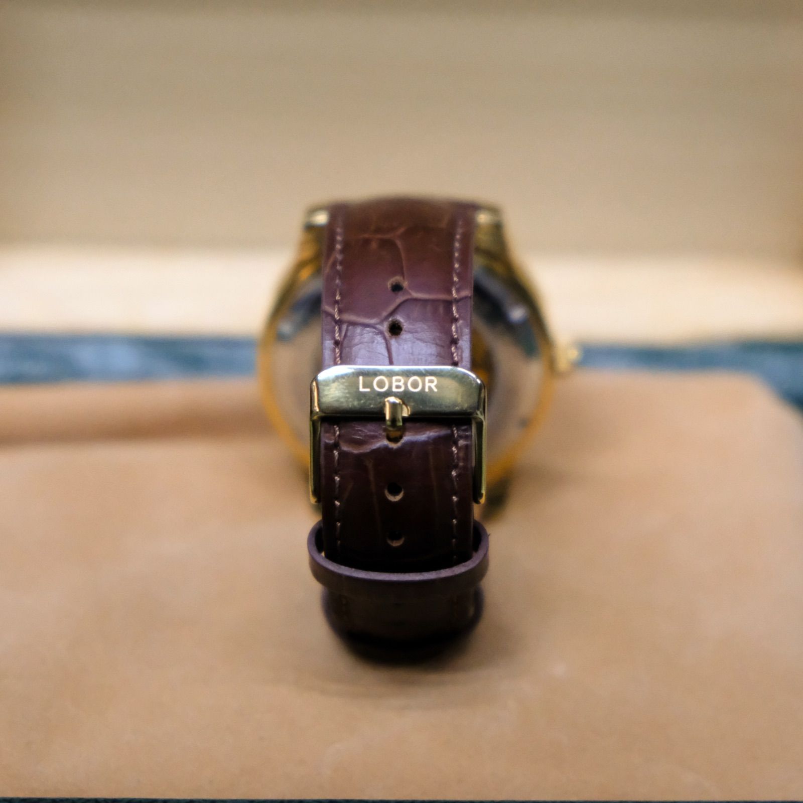 LOBOR DYNASTY AUGUSTUS BROWN 自動巻き腕時計 LB3507M