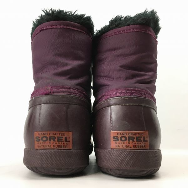 SOREL/ソレル size7 25.0程度 Vintage カナダ製 スノーブーツ ライナー