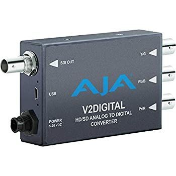 AJA V2Digital コンポーネント/コンポジットアナログ-HD/SD-SDI ミニコンバ(中古品) 中古】 AJA V2Digital コンポーネント コンポジットアナログ-HD SD-SDI