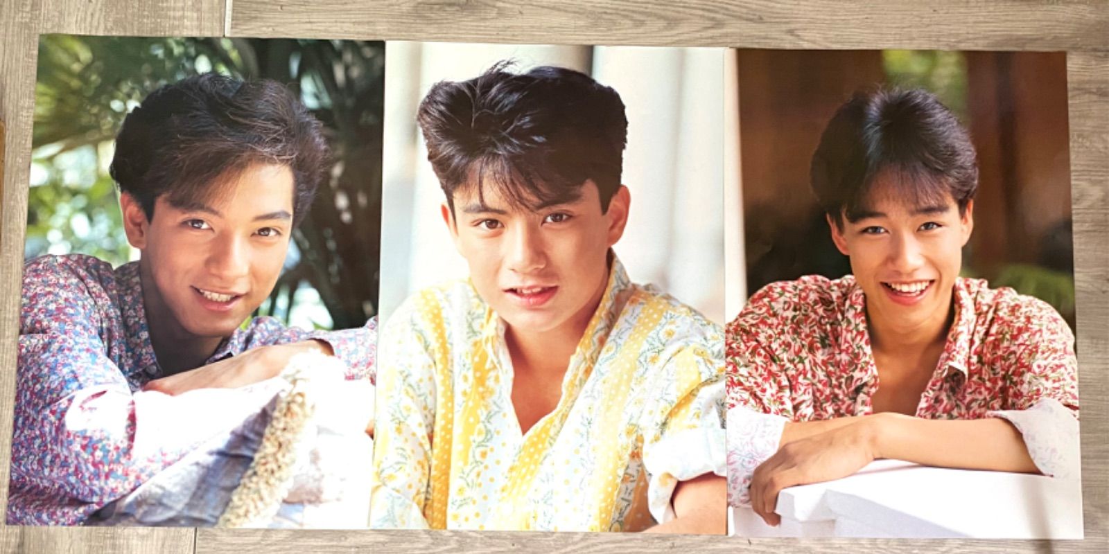 光GENJI ポスター/パンフレット【1990～91年 カレンダーポスター