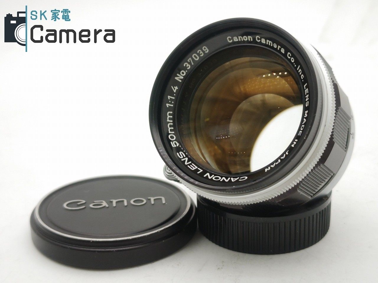 Canon LENS 50ｍｍ F1.4 L39 キャノン Lマウント - メルカリ