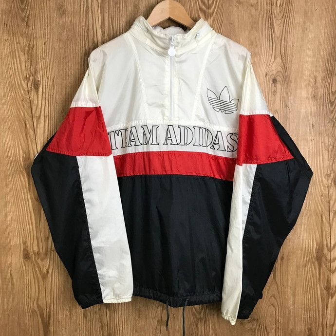 90s アルゼンチン代表　アディダス　ナイロンジャケット　シルバータグ 90s 銀タグadidas ナイロンジャケットトラックジャケット