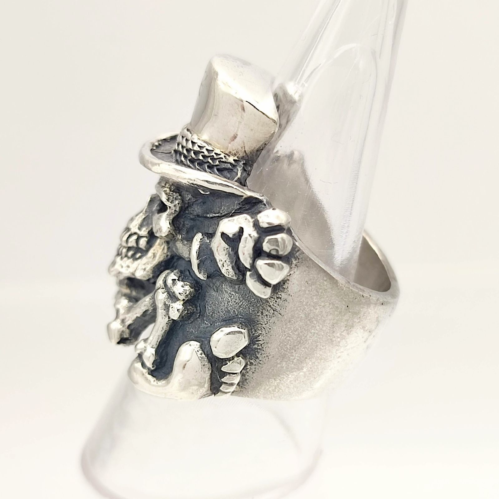 美品】CRAZY PIG クレイジーピッグ MASCOT SKULL RING マスコット 