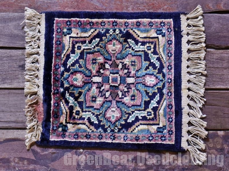 RAGZ431 ミニラグ トライバルラグマット ウール絨毯 アンティーク ヴィンテージ