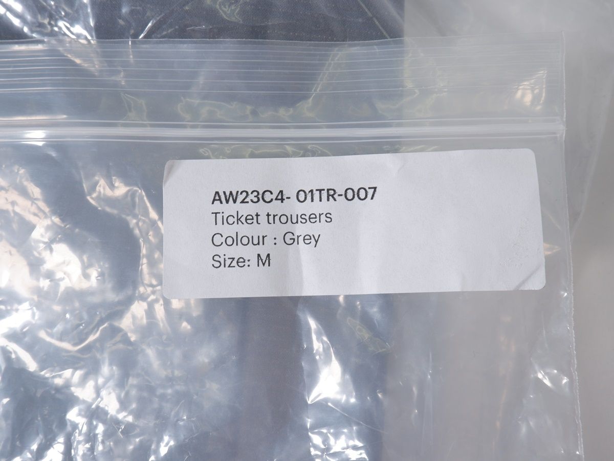 STRONGTHEストロングテ 2023AW TICKET TROUSERSパンツ新品【M】【MPTA79142】 STRONGTHEストロングテ 2023AW TICKET TROUSERSパンツ新品【M