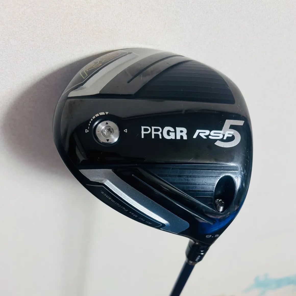 PRGR RS5 ドライバー 9.5度 RS5 ドライバー プロギア】＂ギリギリ＂に安定感がプラス！高弾道で