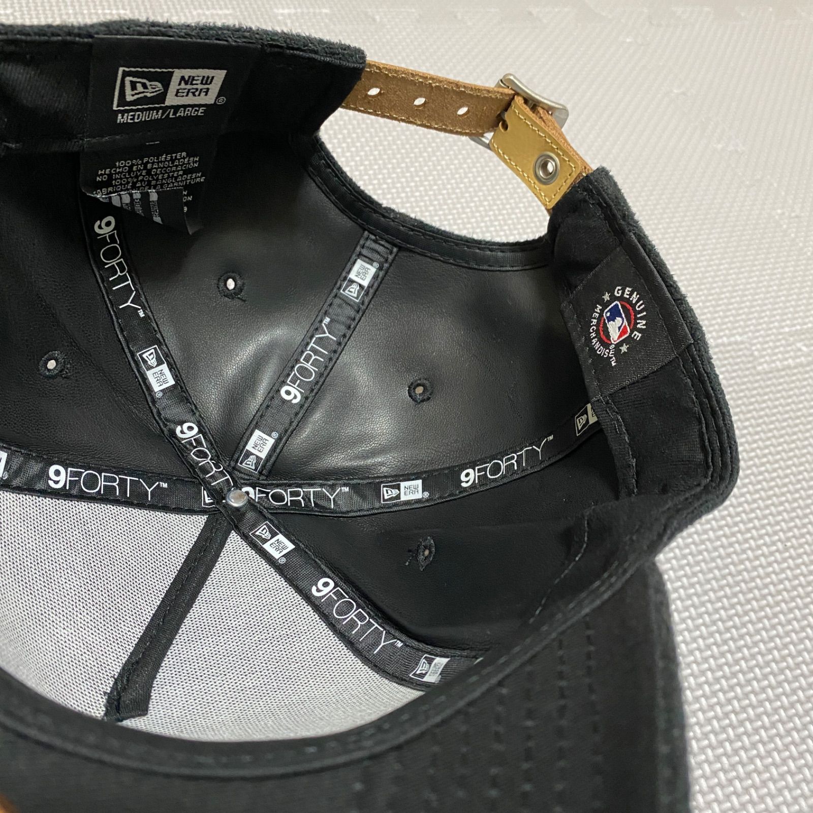 天然石ターコイズ Newera 9forty シカゴホワイトソックス スウェード